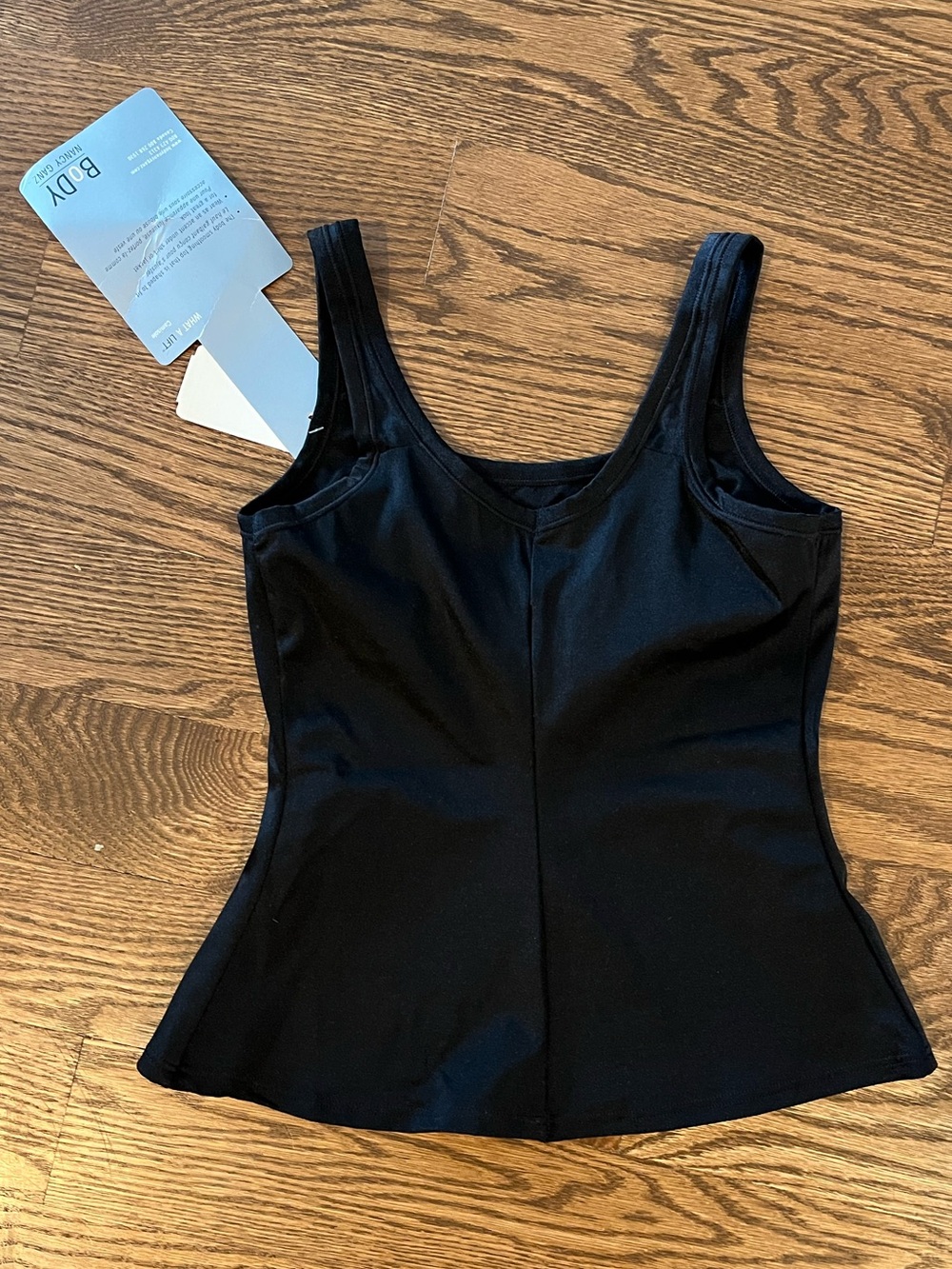 NWT Nancy Ganz Body What a Lift Camisole | Shapewear Tank | Black | Size Large - Picture 2 of 7